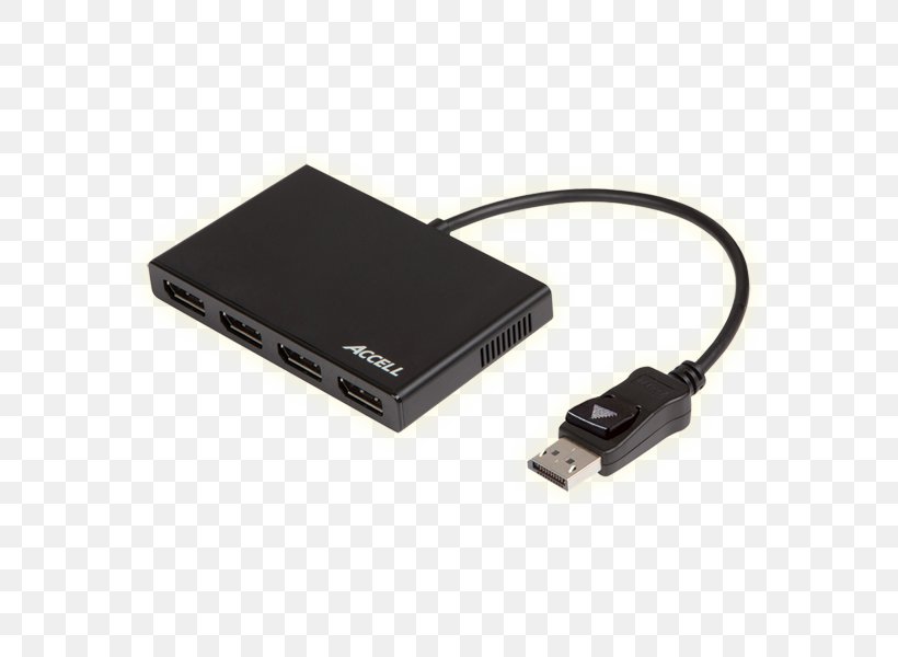 Graphics Cards & Video Adapters Mini DisplayPort SCART Multi-monitor, PNG, 600x600px, Graphics Cards Video Adapters, Adapter, Cable, Computer Component, Computer Monitors Download Free