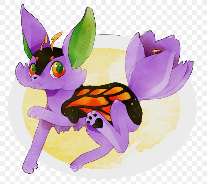 Lavender, PNG, 800x730px, Watercolor, Animal Figure, Animated Cartoon, Animation, Cartoon Download Free
