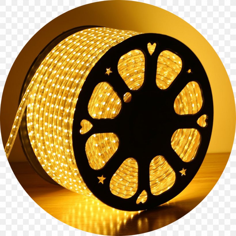 LED Strip Light Light-emitting Diode Rope Light LED Lamp, PNG, 1060x1059px, Light, Electric Light, Gold, Incandescent Light Bulb, Ip Code Download Free