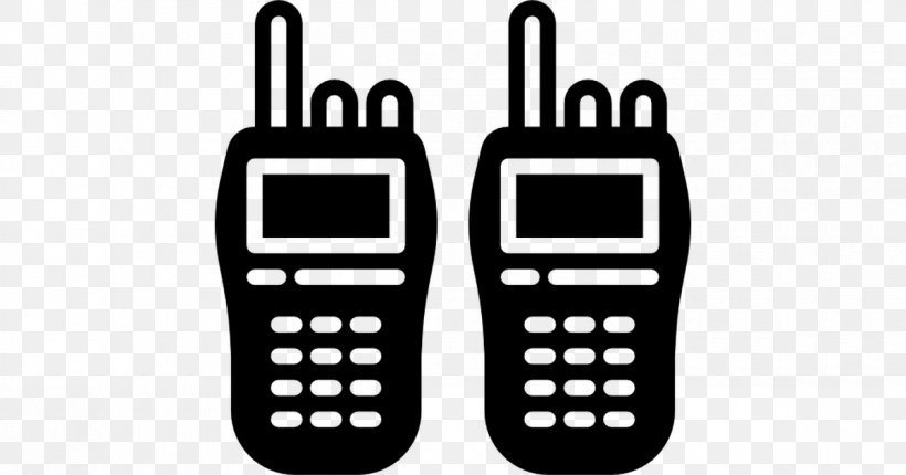 Radio Walkie-talkie, PNG, 1200x630px, Radio, Black And White, Communication, Electronic Device, Logo Download Free