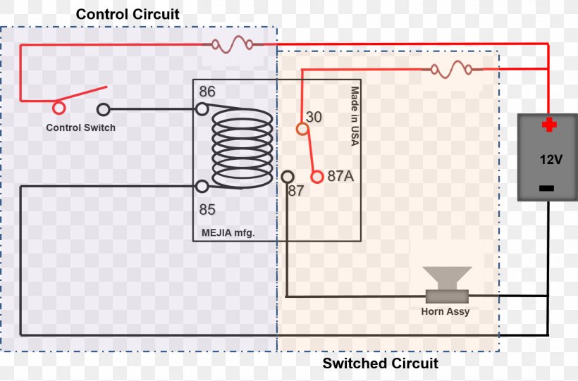 Relay Logic Electronic Circuit Wiring Diagram Circuit Diagram, PNG, 1465x968px, Relay, Area, Circuit Breaker, Circuit Diagram, Diagram Download Free