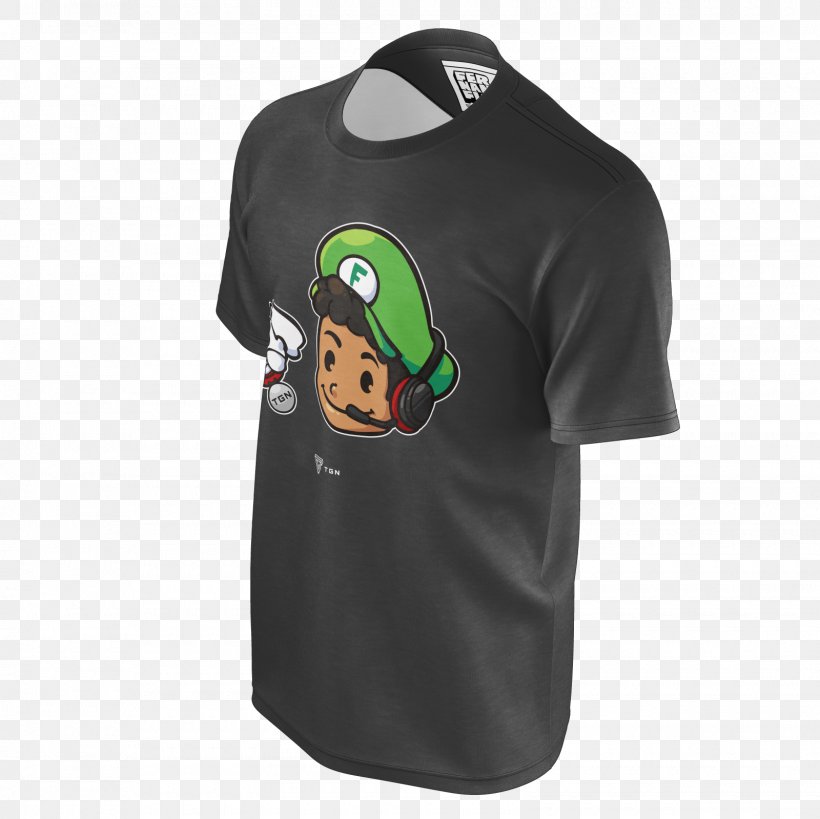 T-shirt Hoodie Scoop Neck Top, PNG, 1600x1600px, Tshirt, Active Shirt, Black, Brand, Fernanfloo Download Free