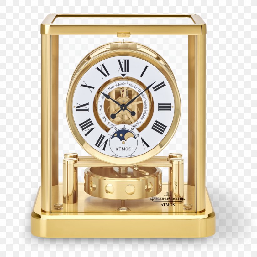 Atmos Clock Jaeger-LeCoultre Watch Movement, PNG, 1024x1024px, Atmos Clock, Brass, Bucherer Group, Clock, Dial Download Free