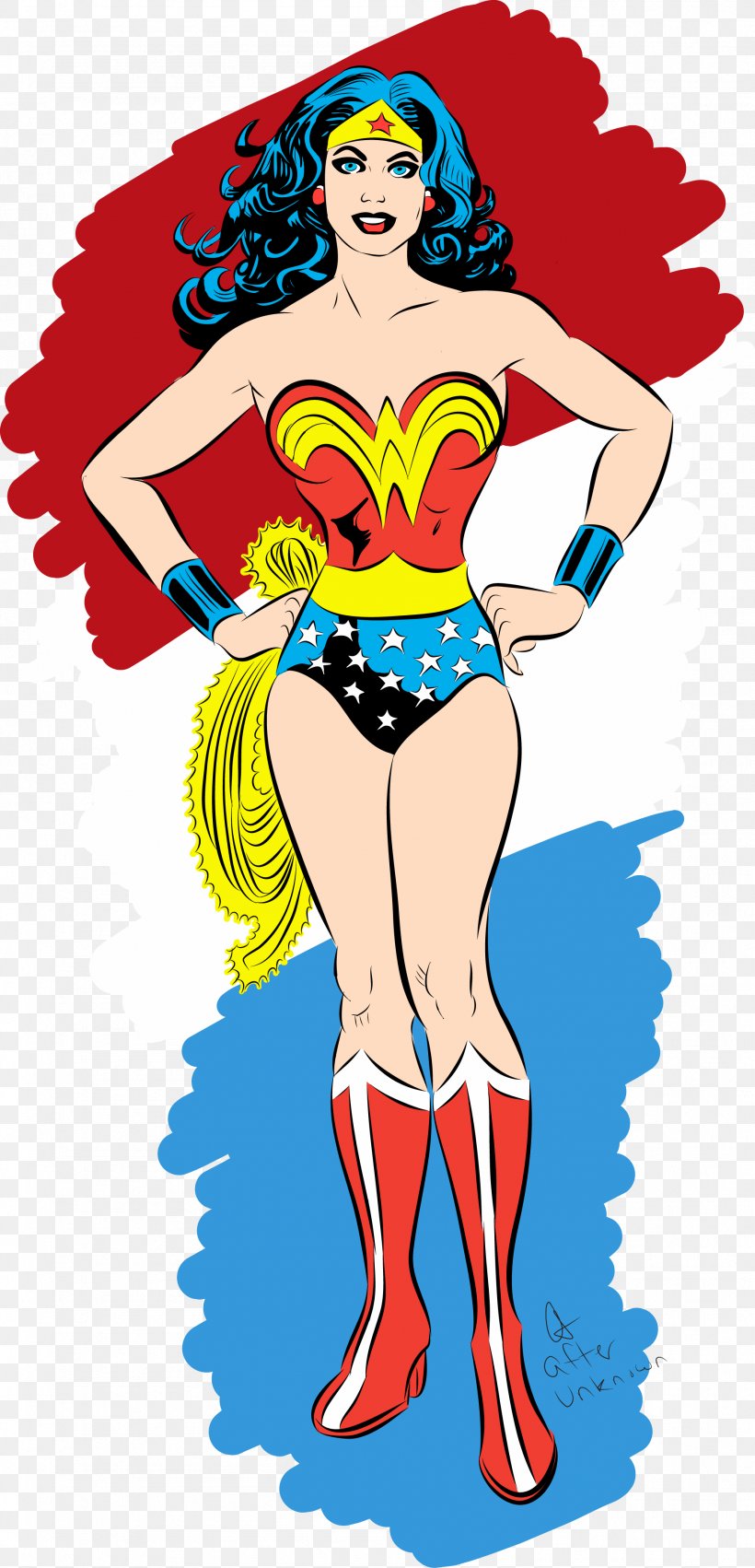 Diana Prince Superman Wonder Woman Female Superhero, PNG, 1892x3929px, Watercolor, Cartoon, Flower, Frame, Heart Download Free