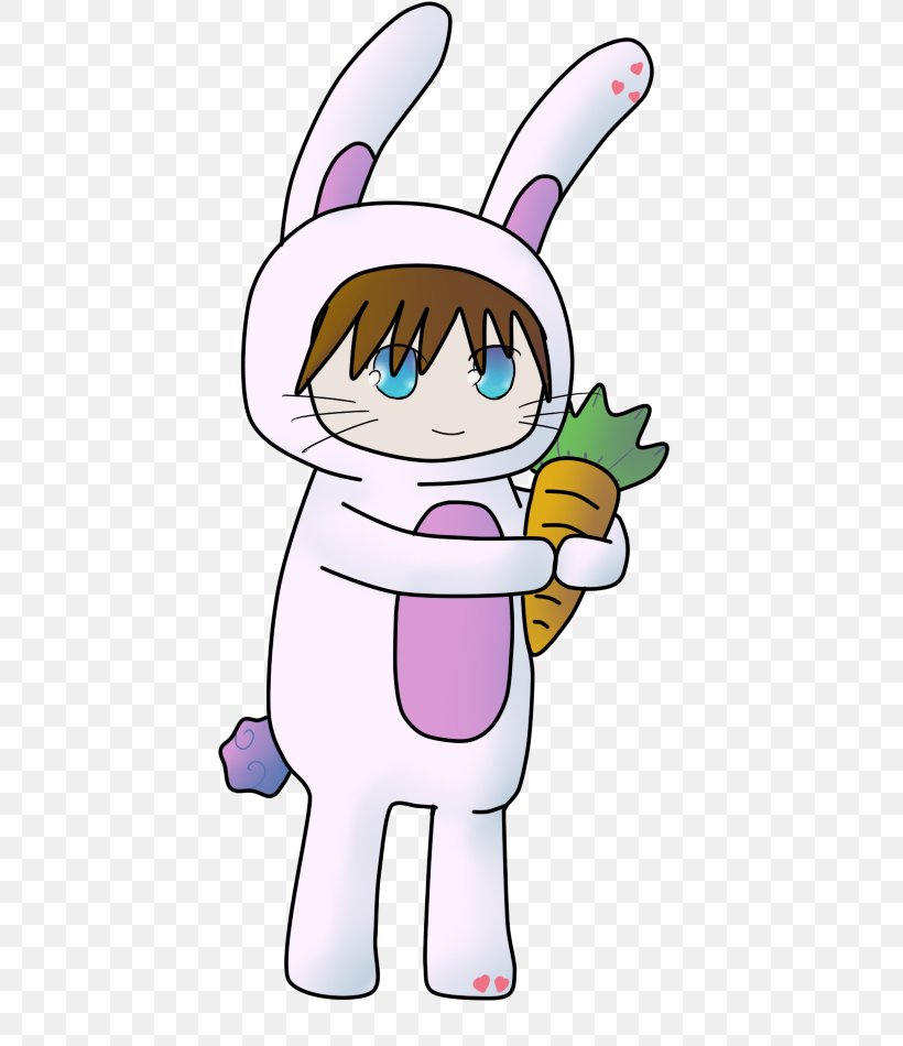Easter Bunny Cartoon Clip Art, PNG, 582x950px, Watercolor, Cartoon, Flower, Frame, Heart Download Free