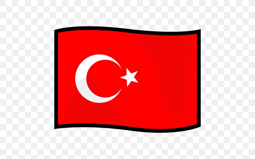 Flag Of Turkey Emoji Turkish, PNG, 512x512px, Flag Of Turkey, Area, Emoji, Flag, Flag Of Austria Download Free