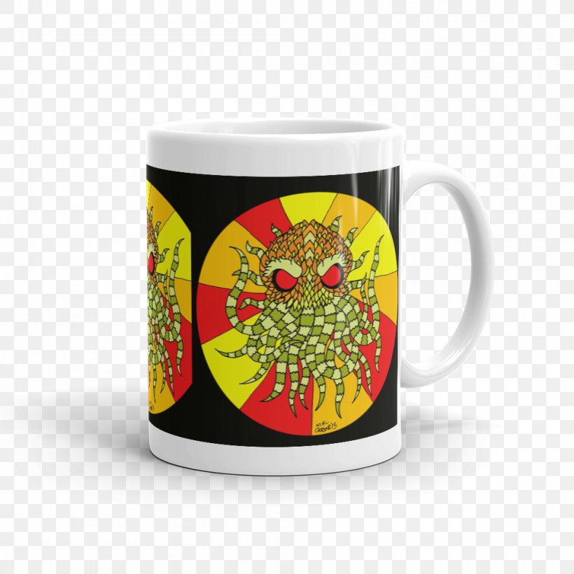 Mug Cup, PNG, 1000x1000px, Mug, Cup, Drinkware, Tableware, Yellow Download Free