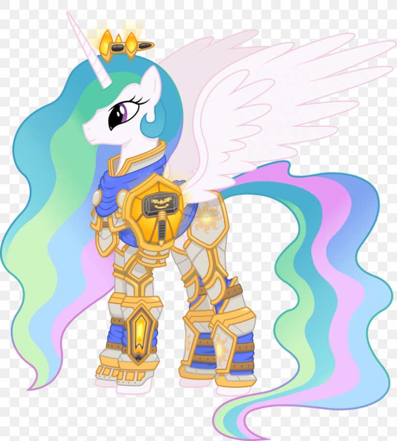 Pony Princess Celestia Princess Luna World Of Warcraft Winged Unicorn, PNG, 848x942px, Pony, Animal Figure, Art, Deviantart, Editing Download Free