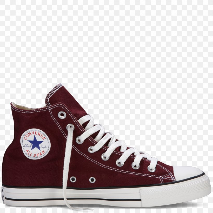 Chuck Taylor All-Stars Converse High-top Sneakers Shoe, PNG, 1000x1000px, Chuck Taylor Allstars, Adidas, Brand, Burgundy, Chuck Taylor Download Free