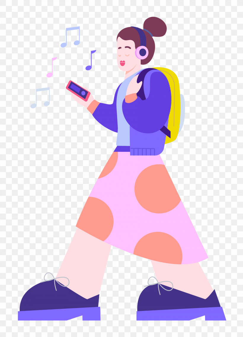 Listening Music, PNG, 1804x2500px, Listening Music, Cartoon, Clothing, Happiness, Line Download Free