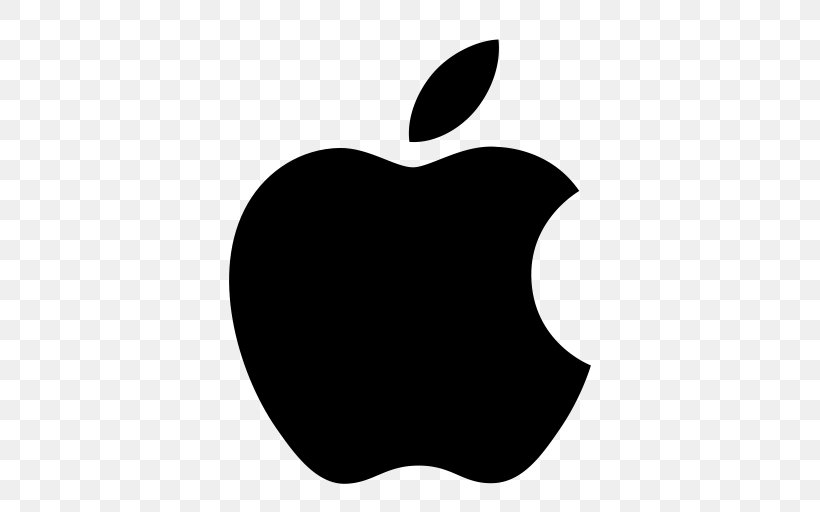 Apple Logo, PNG, 512x512px, Apple, Black, Black And White, Business, Heart Download Free