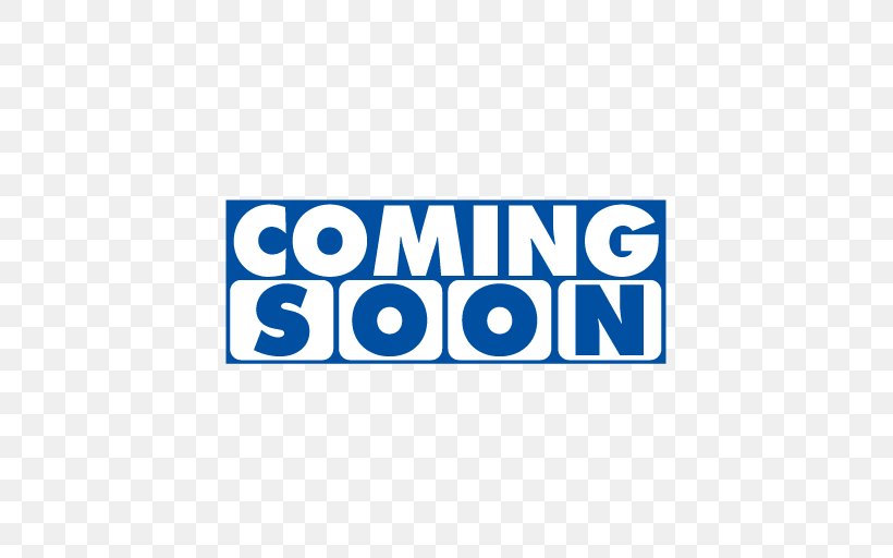 Coming Soon Logo ComingSoon.net Brand, PNG, 512x512px, Coming Soon, Area, Banner, Blue, Brand Download Free