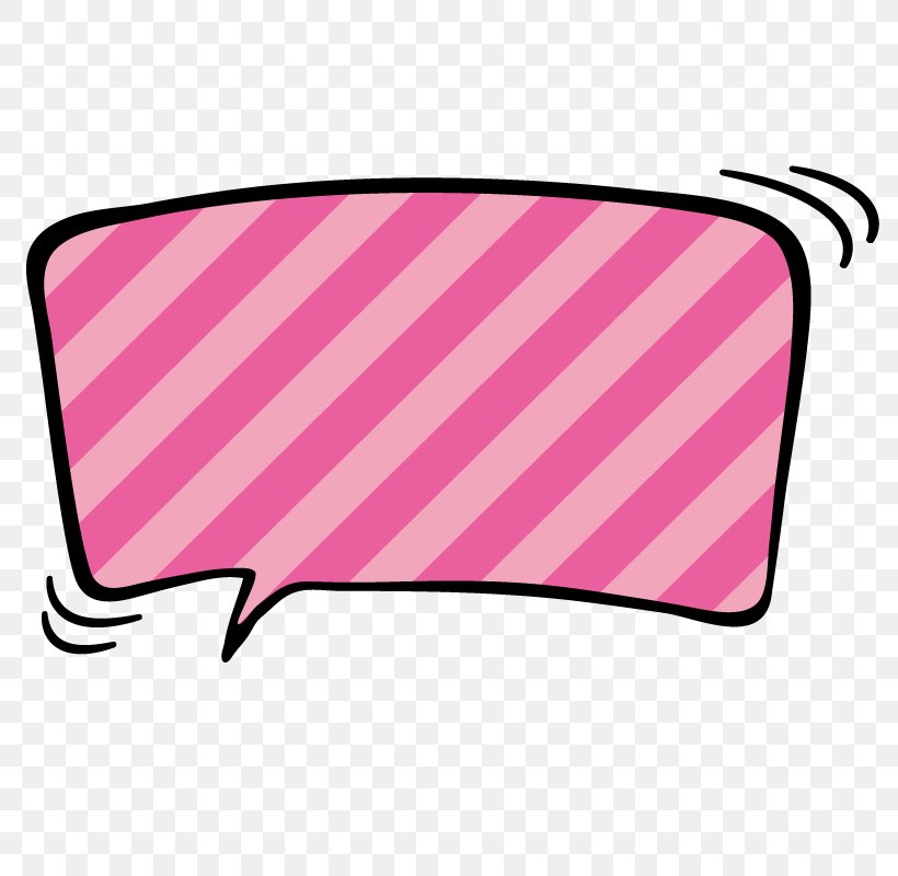 Cute Square Speech Bubble., PNG, 800x800px, Pink M, Design M Group, Magenta, Pink, Rectangle Download Free