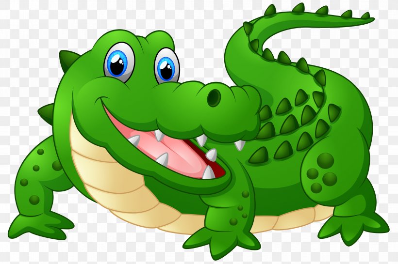 Crocodile Alligator Cartoon Clip Art, PNG, 5107x3398px, Crocodile, Alligator, Amphibian, Cartoon, Crocodile Clip Download Free
