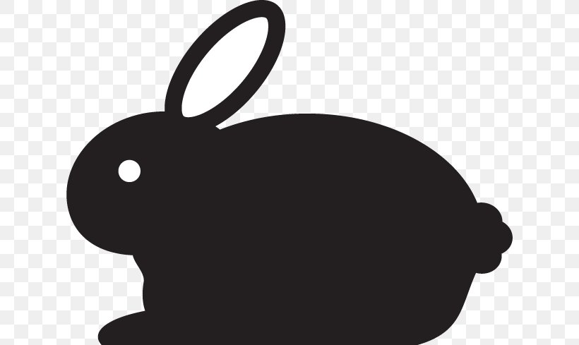Domestic Rabbit Easter Bunny Hare Clip Art, PNG, 632x489px, Domestic Rabbit, Animal Breeding, Black, Black And White, Christmas Download Free