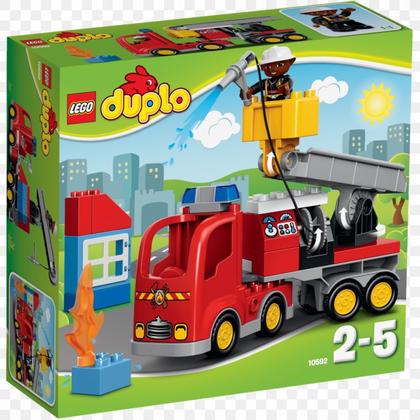LEGO 10592 DUPLO Fire Truck Lego Duplo Fire Station Firefighter, PNG, 1200x1200px, Lego Duplo, Fire Engine, Fire Station, Firefighter, Kmart Download Free