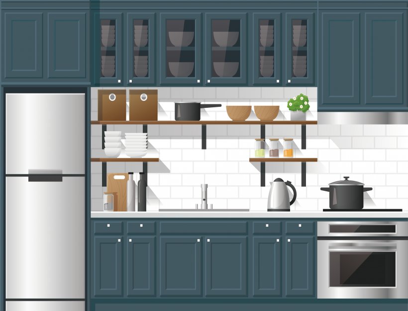 Pantry Royalty-free Illustration, PNG, 4276x3268px, Pantry, Art, Bathroom, Cabinetry, Countertop Download Free