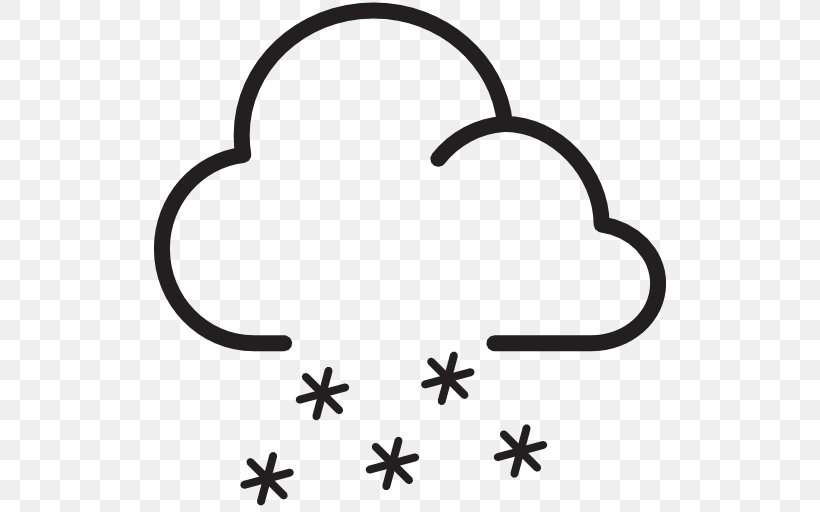 Snow Cloud Overcast Weather Winter, PNG, 512x512px, Snow, Black And White, Body Jewelry, Cloud, Cold Download Free