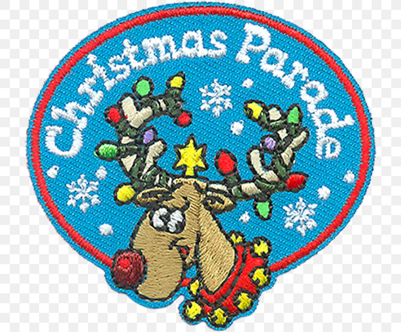 Santa Claus Parade Christmas Day Santa Claus Parade Embroidered Patch, PNG, 720x679px, Parade, Art, Christmas And Holiday Season, Christmas Day, Christmas Decoration Download Free