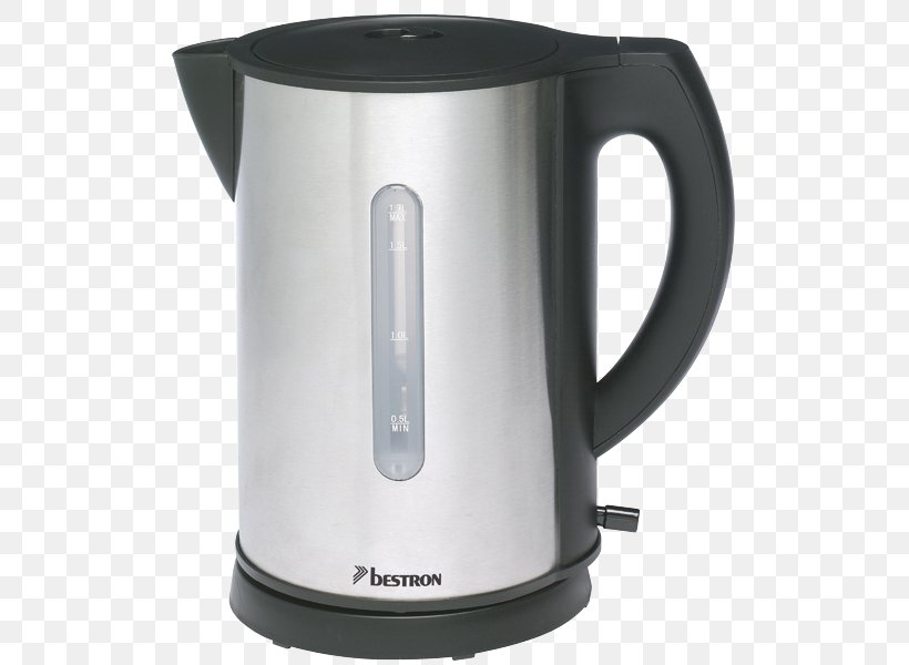 Bestron Kettle Teapot Stainless Steel Moka Pot, PNG, 600x600px, Kettle, Deep Fryers, Drinkware, Electric Kettle, Electric Stove Download Free