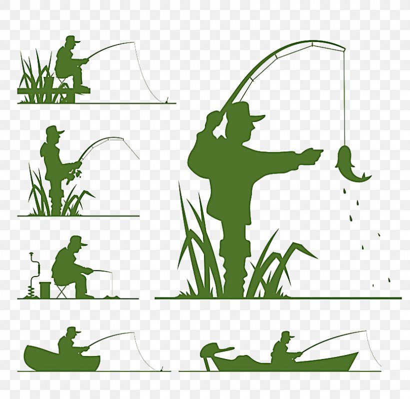 Fishing Silhouette Clip Art, PNG, 830x808px, Fishing, Drawing, Fictional Character, Fisherman, Fishing Rod Download Free