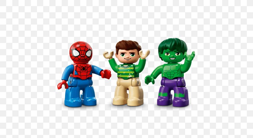 LEGO 10608 DUPLO Spider-Man Spider Truck Adventure Hulk Toy, PNG, 800x450px, Spiderman, Avengers Infinity War, Fictional Character, Figurine, Hulk Download Free