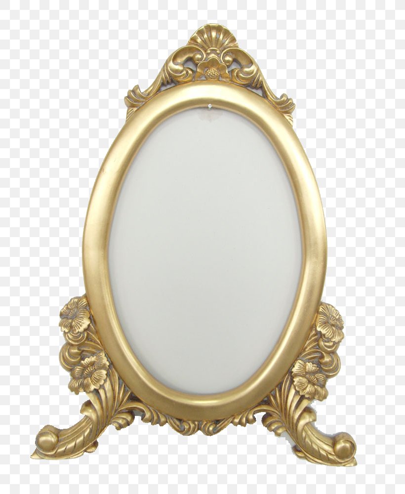 Mirror Euclidean Vector, PNG, 754x1000px, Mirror, Brass, Oval, Picture Frame, Resource Download Free