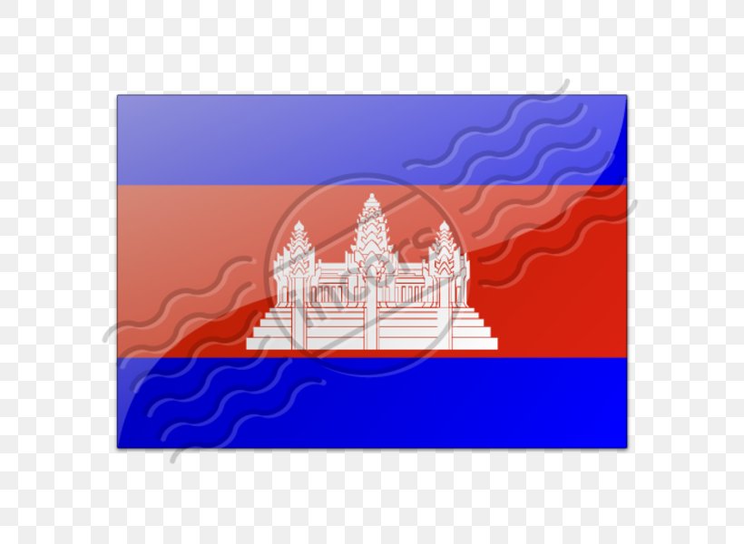 Flag Of Cambodia Logo Angkor Tiger FC Cambodian League, PNG, 600x600px, Cambodia, Angkor Tiger Fc, Border, Cambodian League, Electric Blue Download Free