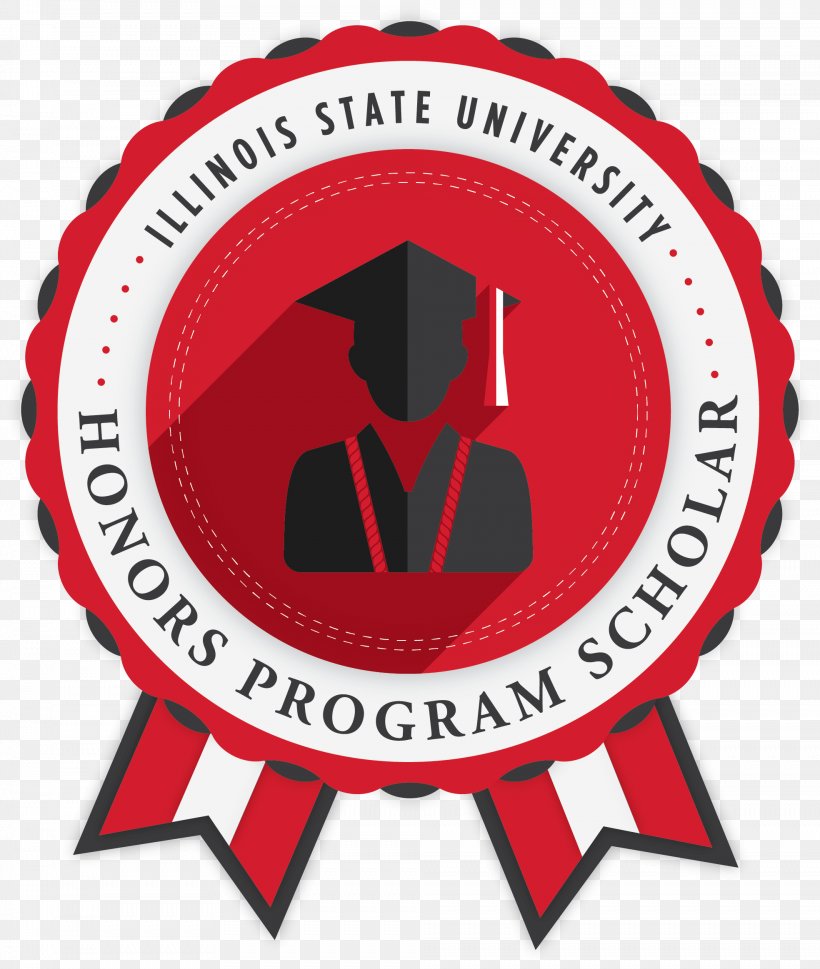 Illinois State University Honors Student Badge Clip Art, PNG