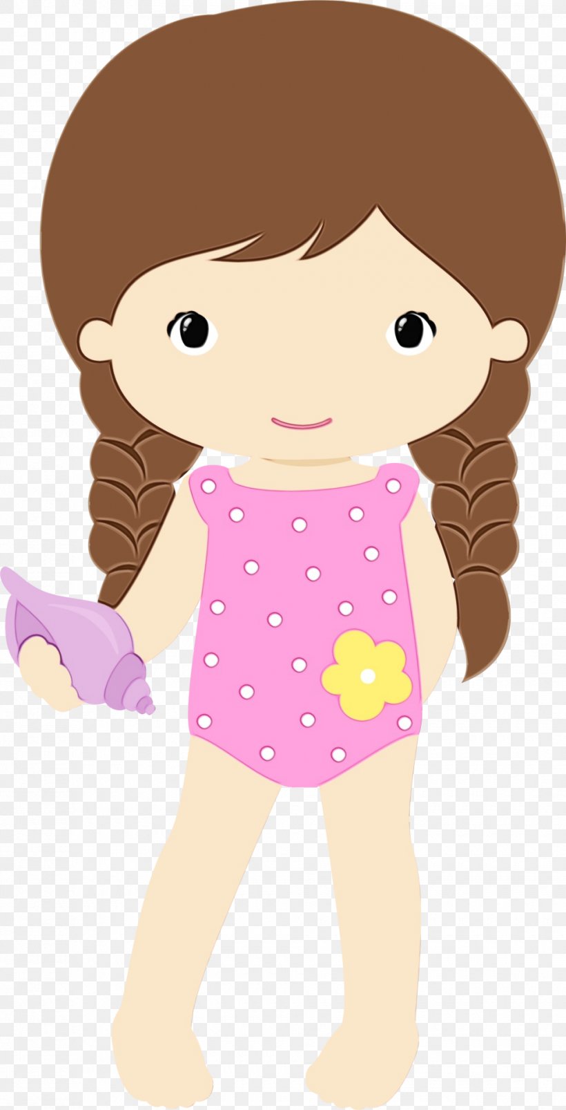 Clip Art Image Swimming Pools Party, PNG, 980x1920px, Swimming Pools, Album, Birthday, Brown Hair, Cartoon Download Free