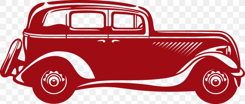 Vintage Car Classic Car Retro Style, PNG, 2322x993px, Car, Antique Car, Automobile Repair Shop, Automotive Design, Brand Download Free