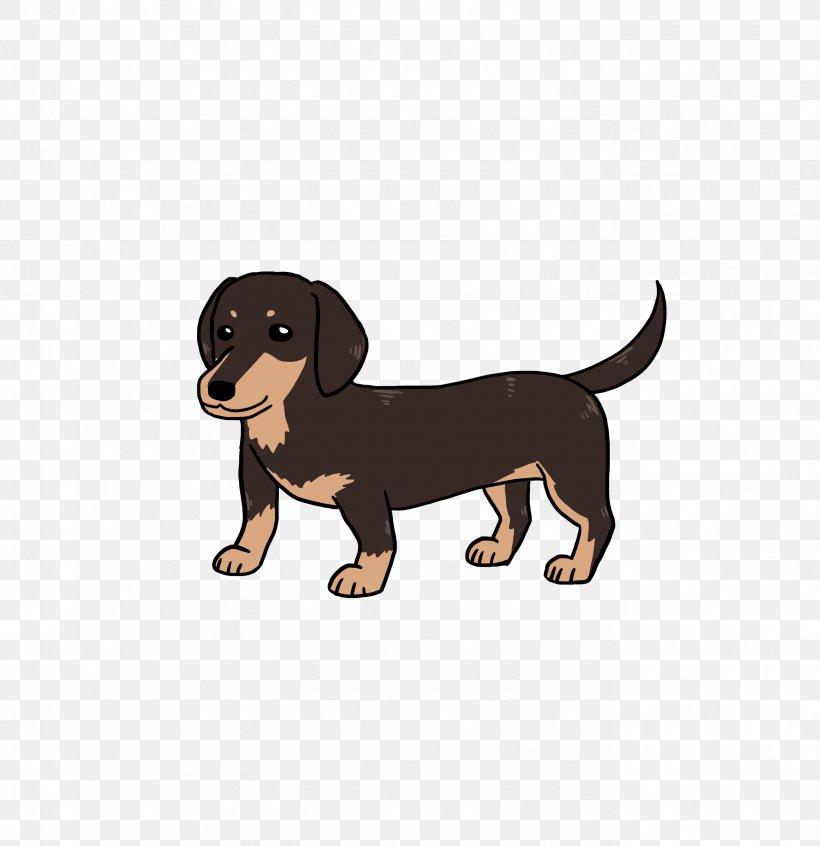 Dachshund Puppy Love Companion Dog Dog Breed, PNG, 2756x2846px, Dachshund, Breed, Carnivoran, Cartoon, Companion Dog Download Free