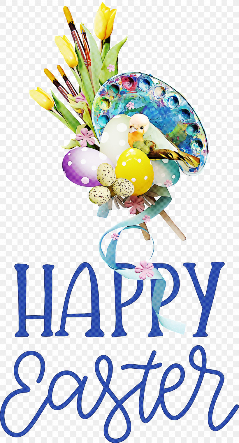 Happy Easter, PNG, 1618x3000px, Happy Easter, Biology, Cut Flowers, Flower, Meter Download Free