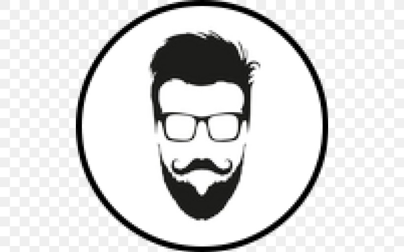 Vector Graphics Clip Art Silhouette Hipster Image, PNG, 512x512px, Silhouette, Area, Beard, Black, Black And White Download Free
