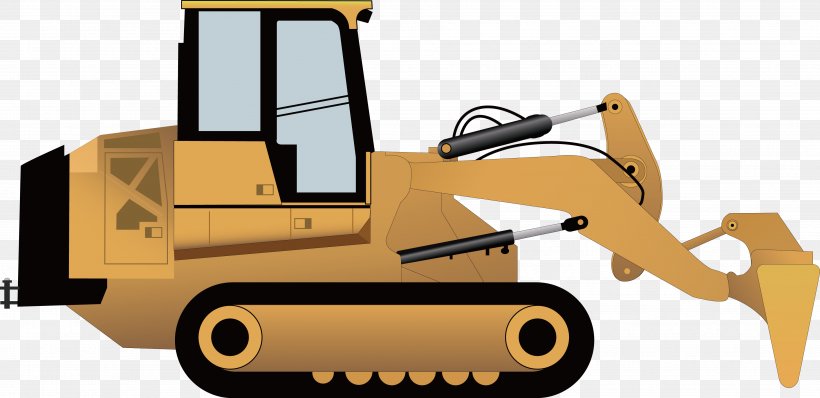 Excavator Bulldozer Heavy Equipment, PNG, 3734x1816px, Excavator, Architectural Engineering, Backhoe, Brand, Bulldozer Download Free