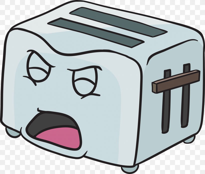 Toaster Cartoon Clip Art, PNG, 2000x1699px, Toaster, Bread, Cartoon, Emoji, Eye Download Free
