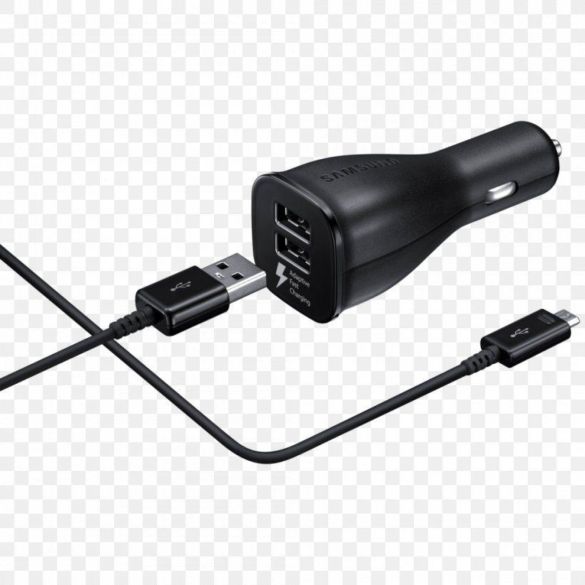 Battery Charger Samsung Galaxy S8 Quick Charge USB-C, PNG, 1000x1000px, Battery Charger, Ac Adapter, Adapter, Cable, Electronic Device Download Free