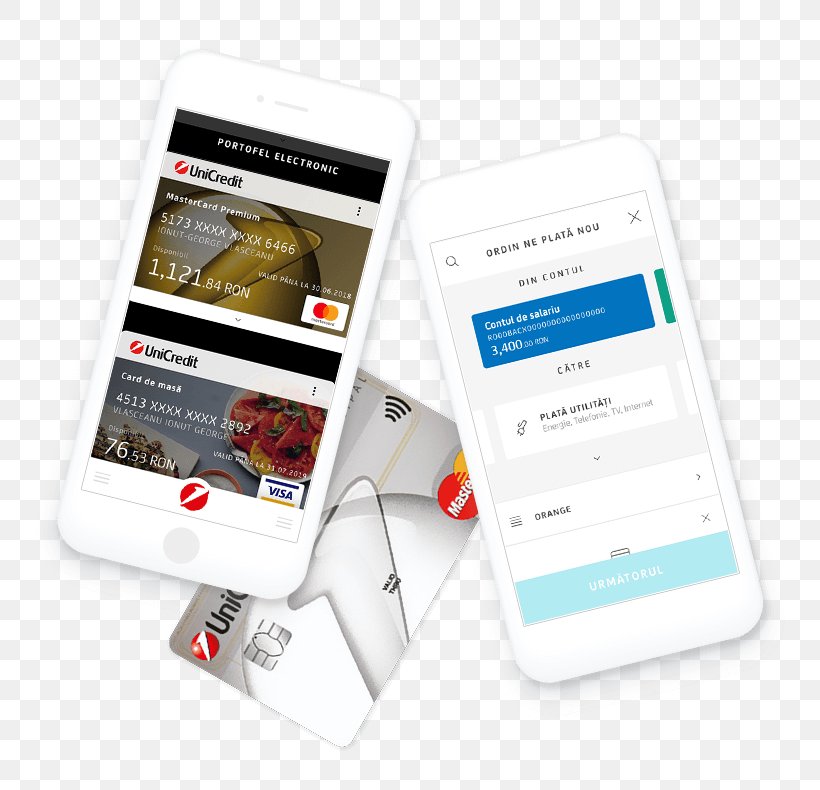 UniCredit Bank Romania UniCredit Bank Romania Credit Card Mobile Banking, PNG, 808x790px, Bank, Account, Brand, Communication, Credit Card Download Free