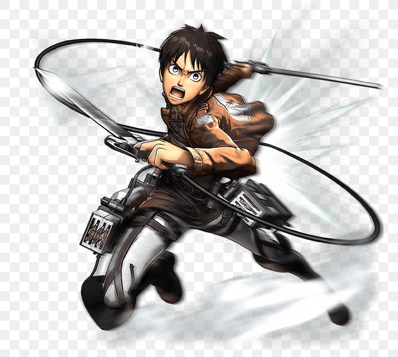 A.O.T.: Wings Of Freedom Eren Yeager Attack On Titan PlayStation 4, PNG, 762x735px, Watercolor, Cartoon, Flower, Frame, Heart Download Free