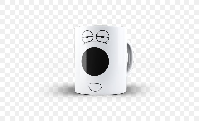 Coffee Cup Mug Brian Griffin Dog, PNG, 500x500px, Coffee Cup, Animal, Brian Griffin, Cup, Dog Download Free