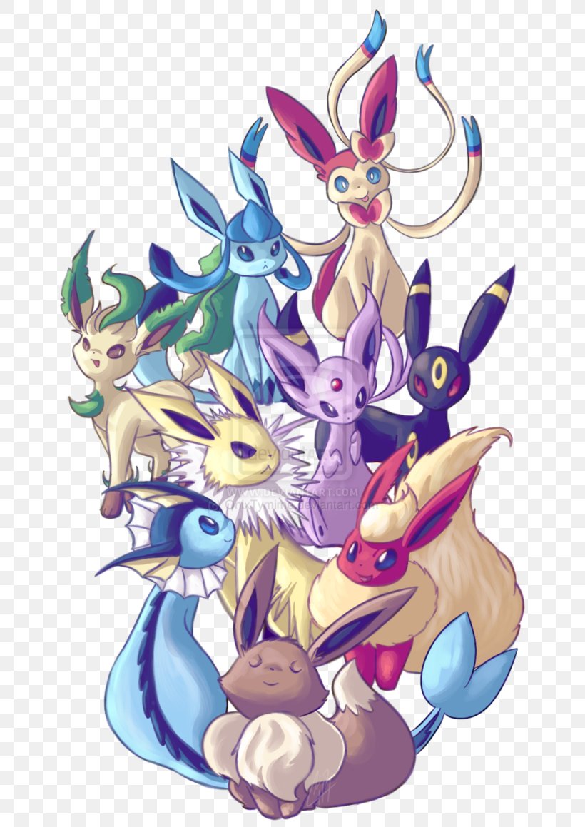 Evolutionary Line Of Eevee Pokémon Yellow Pokémon X And Y Jolteon, PNG, 690x1159px, Watercolor, Cartoon, Flower, Frame, Heart Download Free