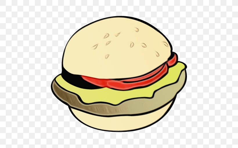 Junk Food Cartoon, PNG, 512x512px, Watercolor, American Food, Bacon Sandwich, Baked Goods, Bologna Sandwich Download Free