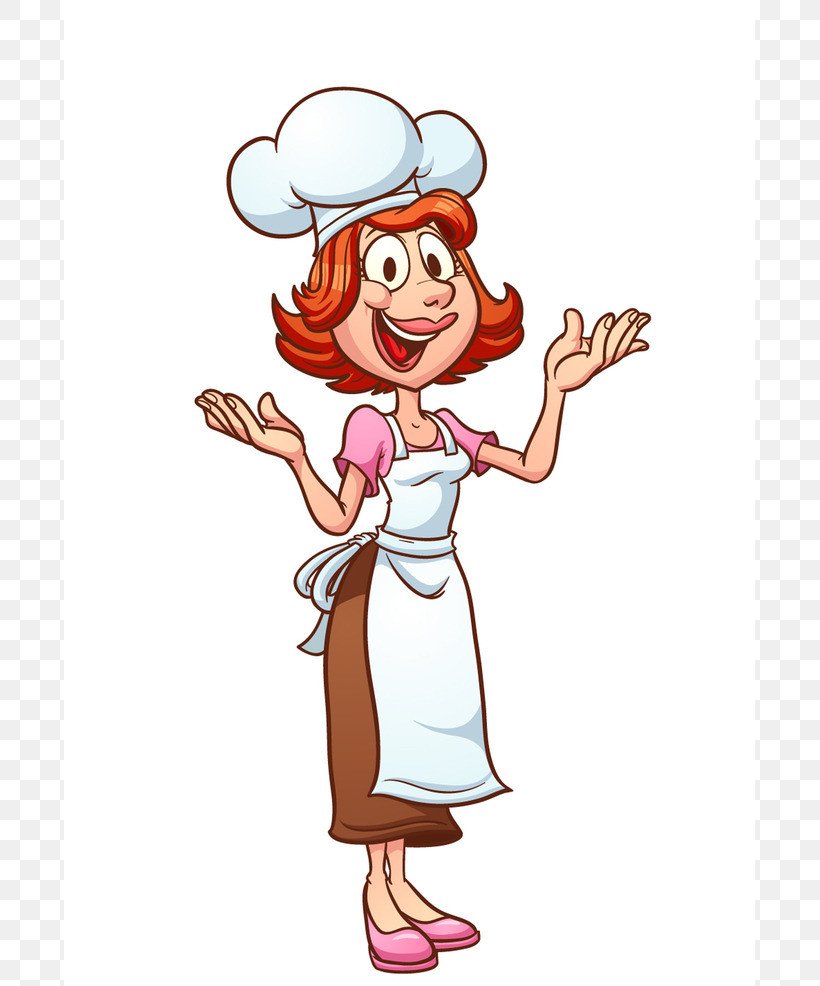 Mother Chef Cartoon Clip Art, PNG, 691x986px, Watercolor, Cartoon, Flower, Frame, Heart Download Free