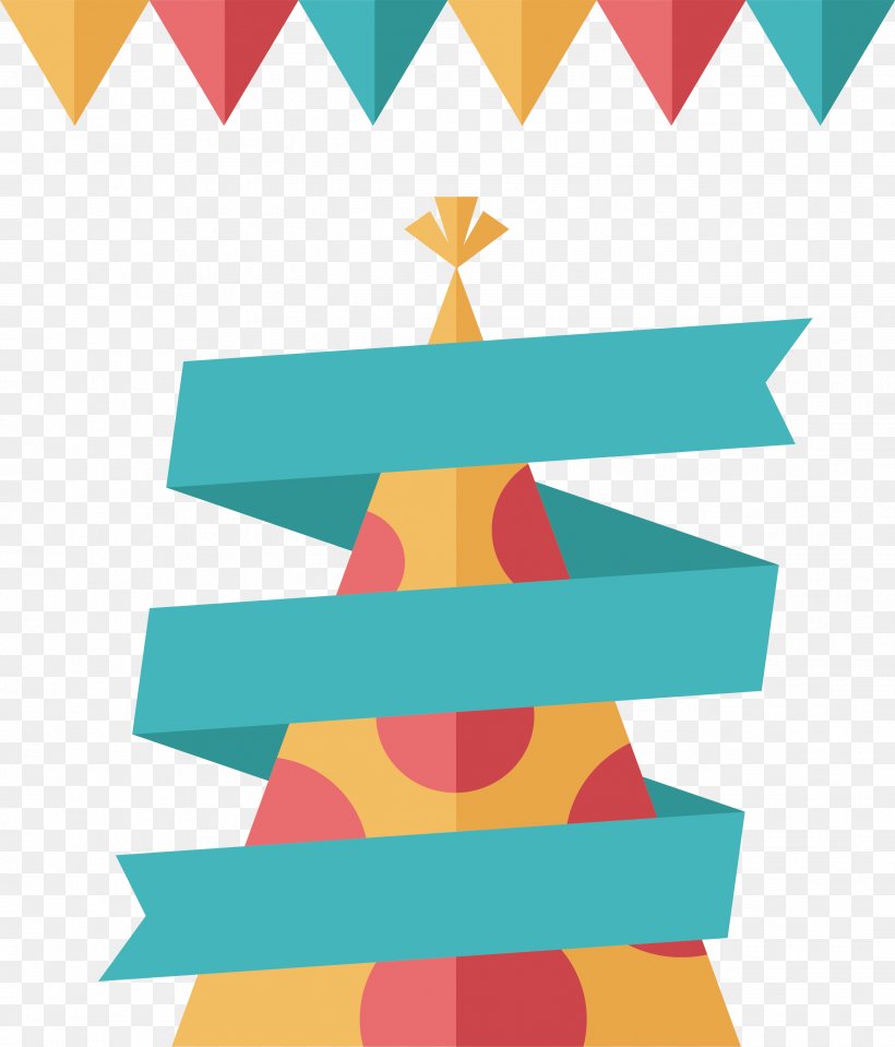 Ribbon Birthday Clip Art, PNG, 2633x3081px, Ribbon, Art Paper, Birthday, Blue Ribbon, Party Hat Download Free