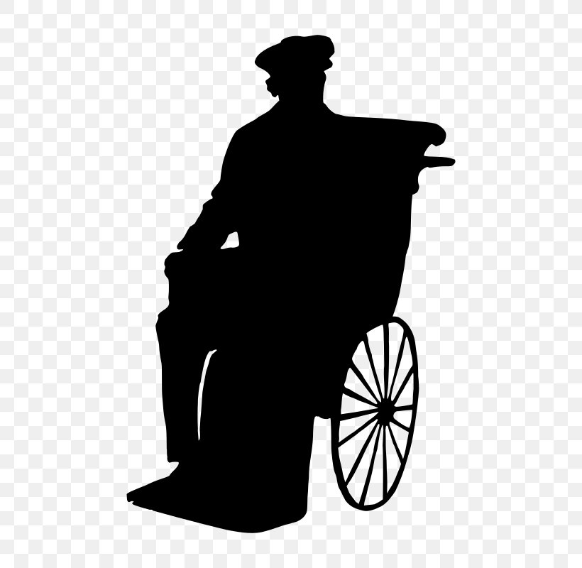 Silhouette Wheelchair Man, PNG, 528x800px, Silhouette, Black And White, Cartoon, Disability, Headgear Download Free