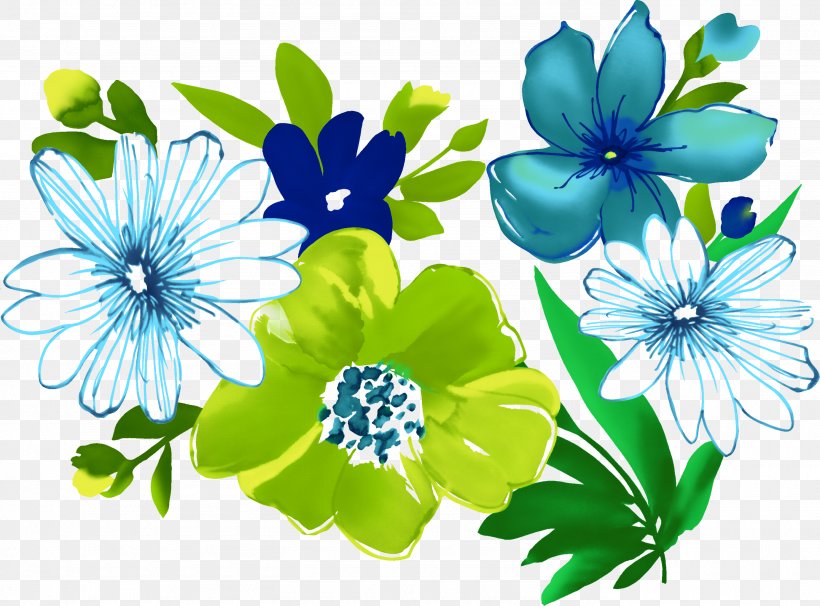 South Korea Watercolor Painting Art, PNG, 2765x2045px, South Korea, Annual Plant, Art, Blue, Flora Download Free