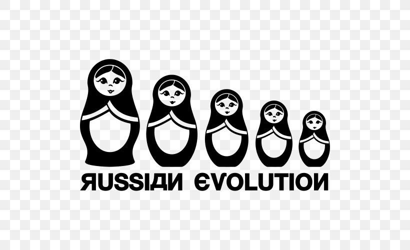 T-shirt Russia Matryoshka Doll Designer Soviet Union, PNG, 500x500px, Tshirt, Area, Bird, Black And White, Brand Download Free