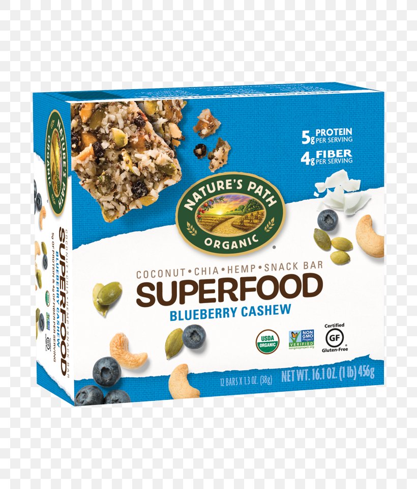 Breakfast Cereal Organic Food Superfood Nature's Path Blueberry, PNG, 720x960px, Breakfast Cereal, Bilberry, Blueberry, Caju, Cashew Download Free