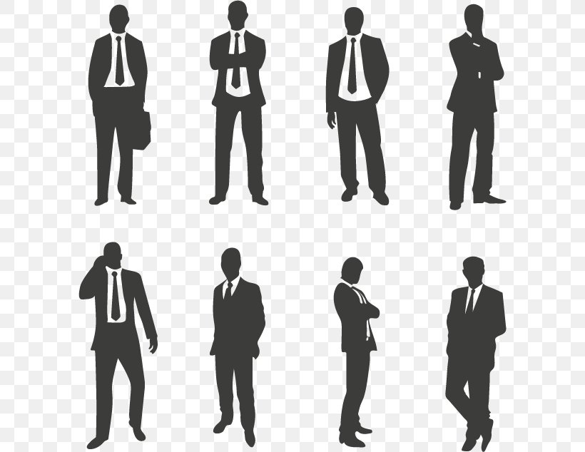 Businessperson Silhouette Clip Art, PNG, 600x634px, Businessperson, Black And White, Brand, Business, Business Consultant Download Free