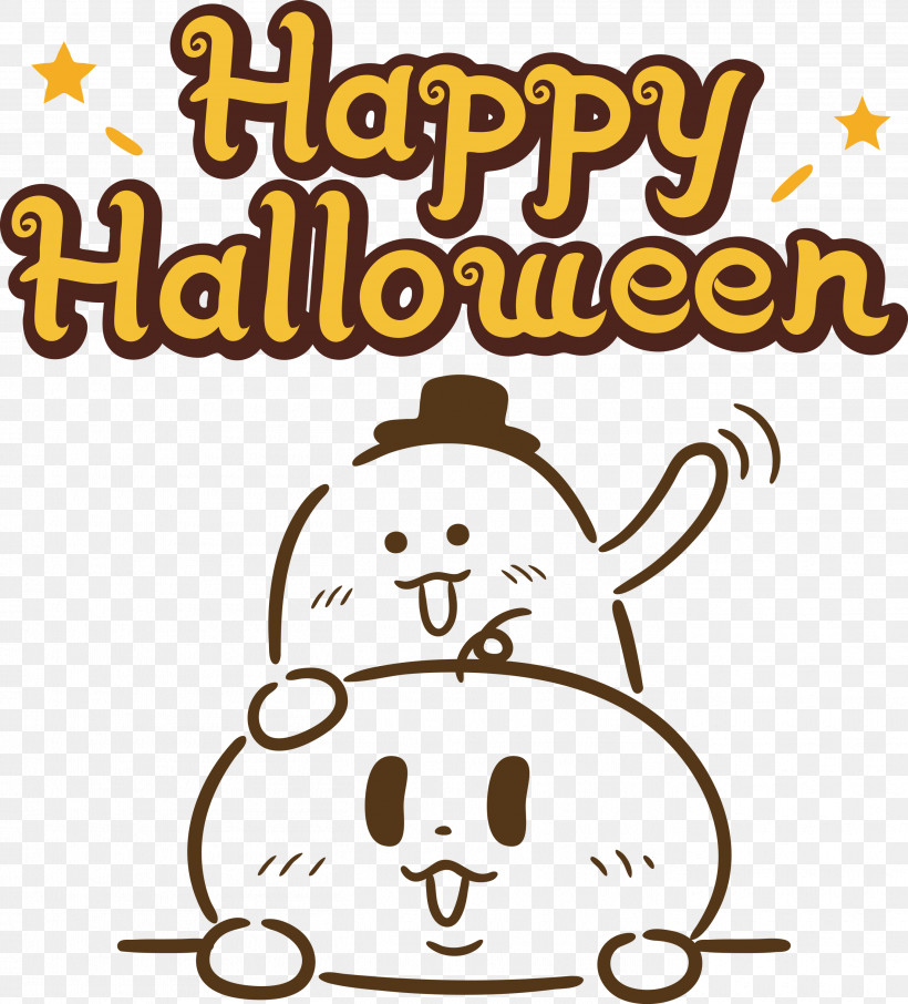 Happy Halloween, PNG, 2713x3000px, Happy Halloween, Behavior, Biology, Cartoon, Happiness Download Free
